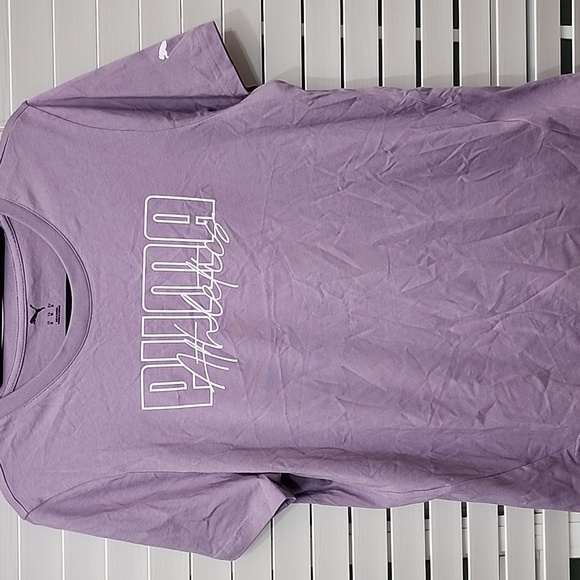 Puma Ultra Boyfriend Tee / T-Shirt  Size XLarge - Purple - Picture 1 of 7